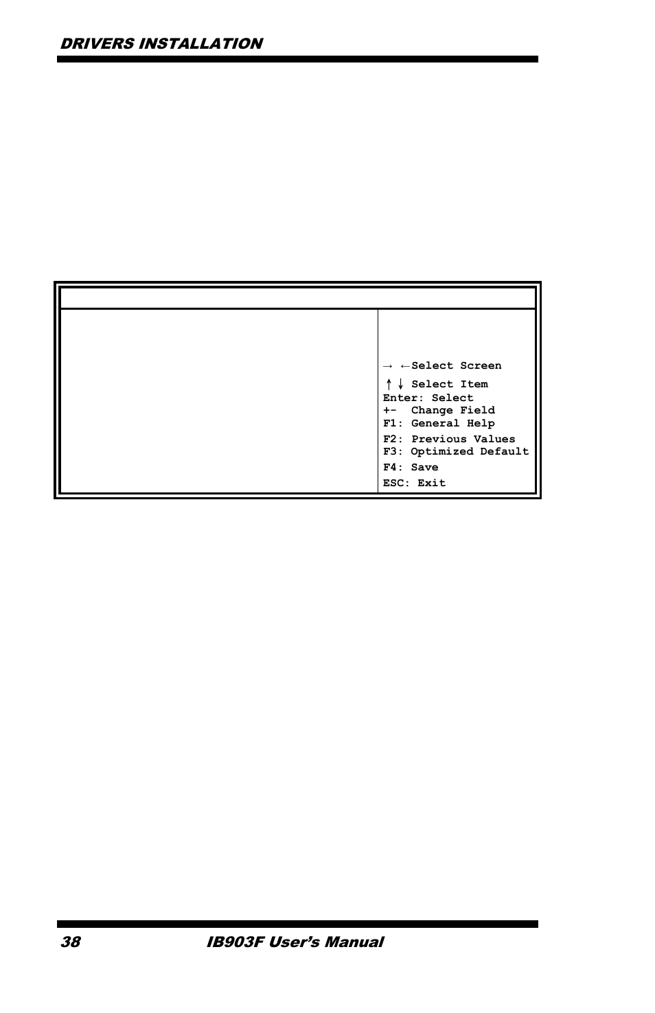 Boot option priorities sets the system boot order, Drivers installation, Ib903f user’s manual | IBASE IB903 User Manual | Page 42 / 58