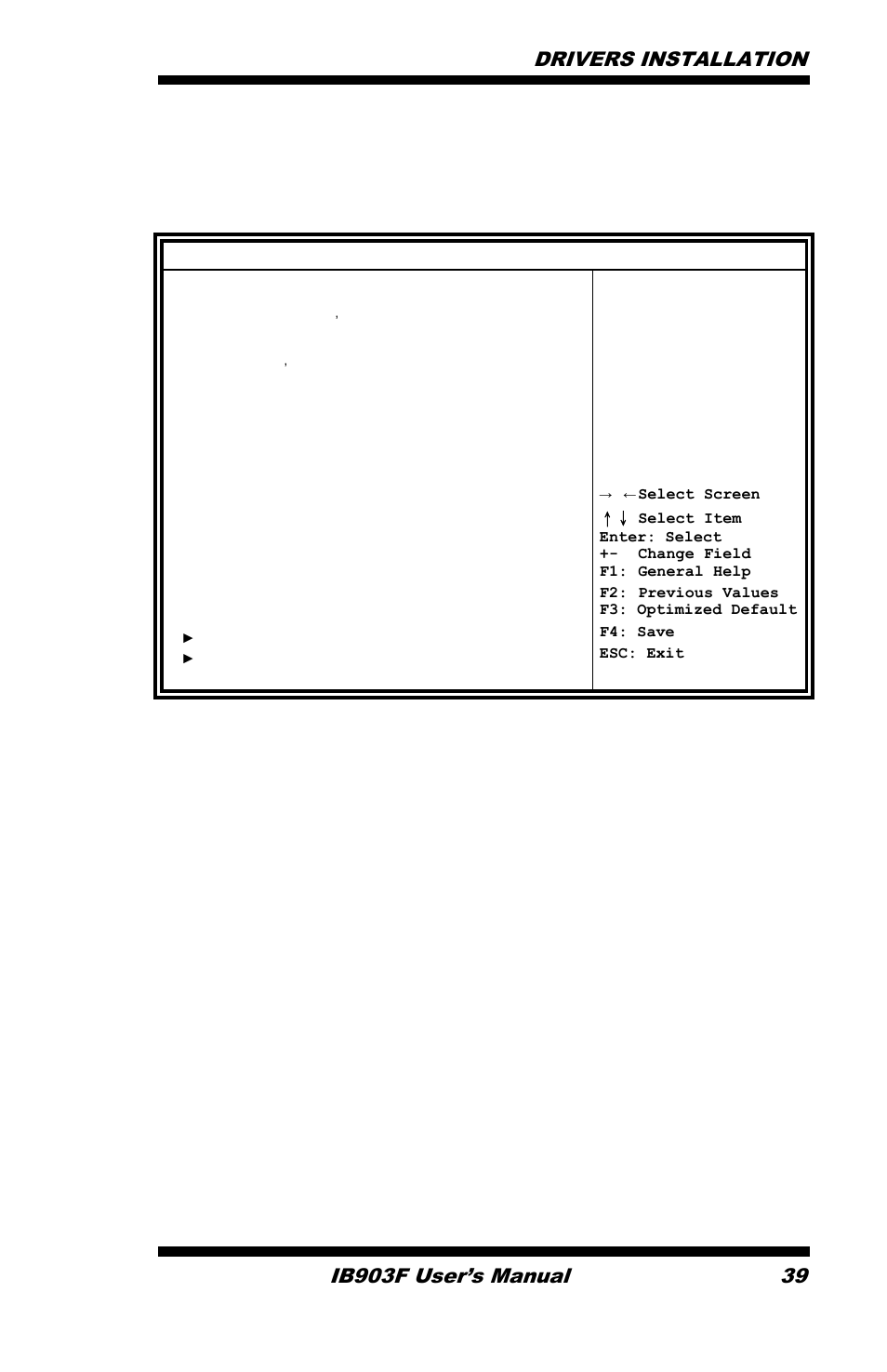 Security settings, User password set user password | IBASE IB903 User Manual | Page 43 / 58