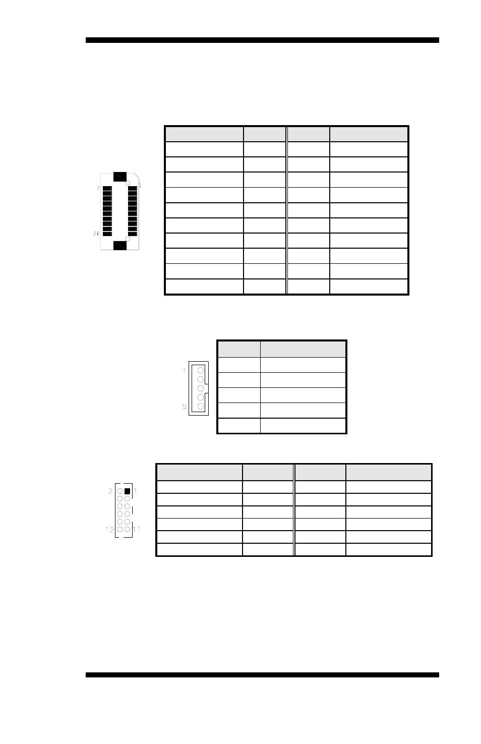 J8/j10: lvds connector (2nd channel, 1st channel), J9: smart battery interface connector, J11: audio connector (df11 connector) | IBASE IB886 User Manual | Page 21 / 60