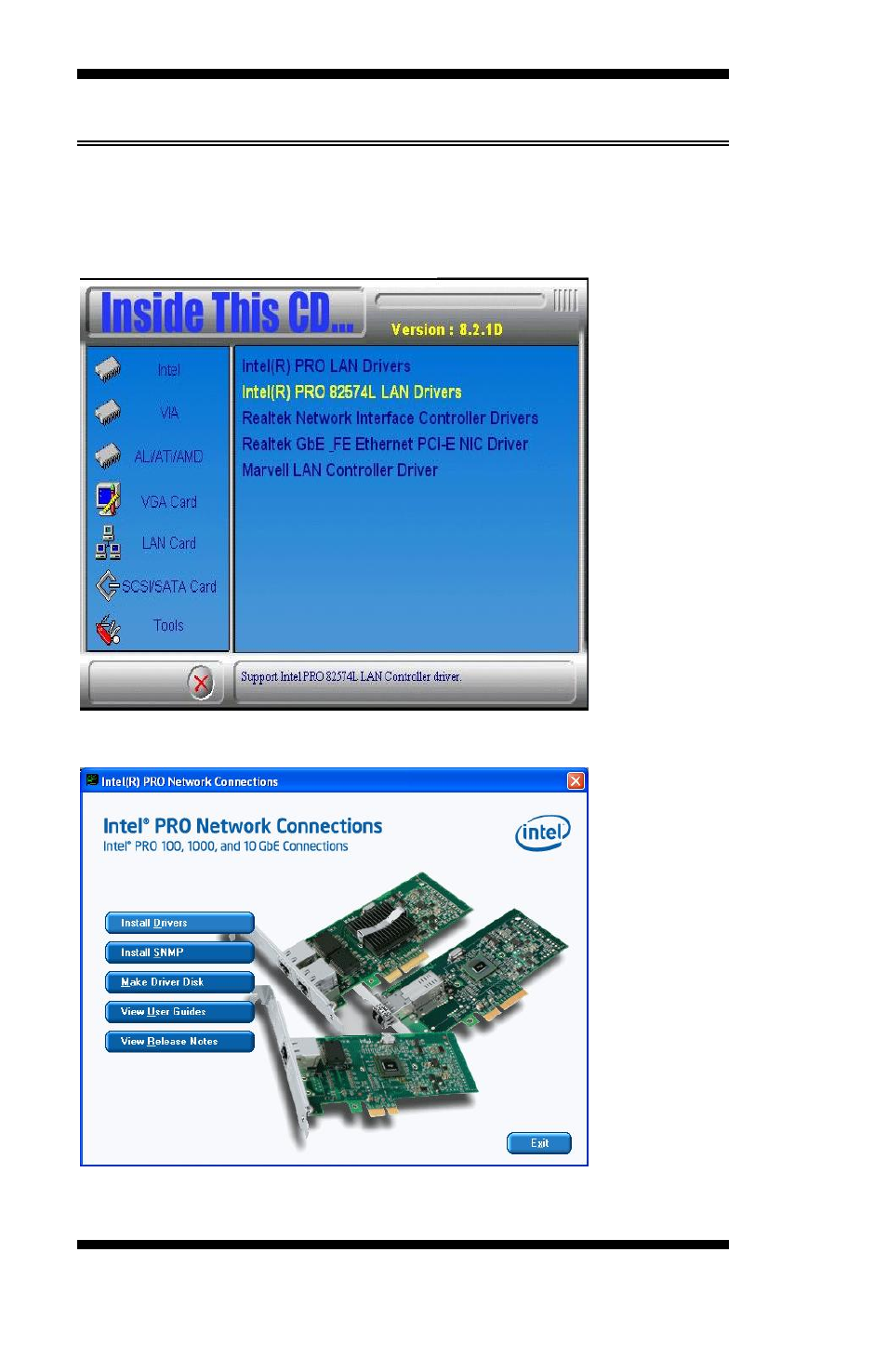 Lan drivers installation, Drivers installation, Ib886 user’s manual | IBASE IB886 User Manual | Page 52 / 60