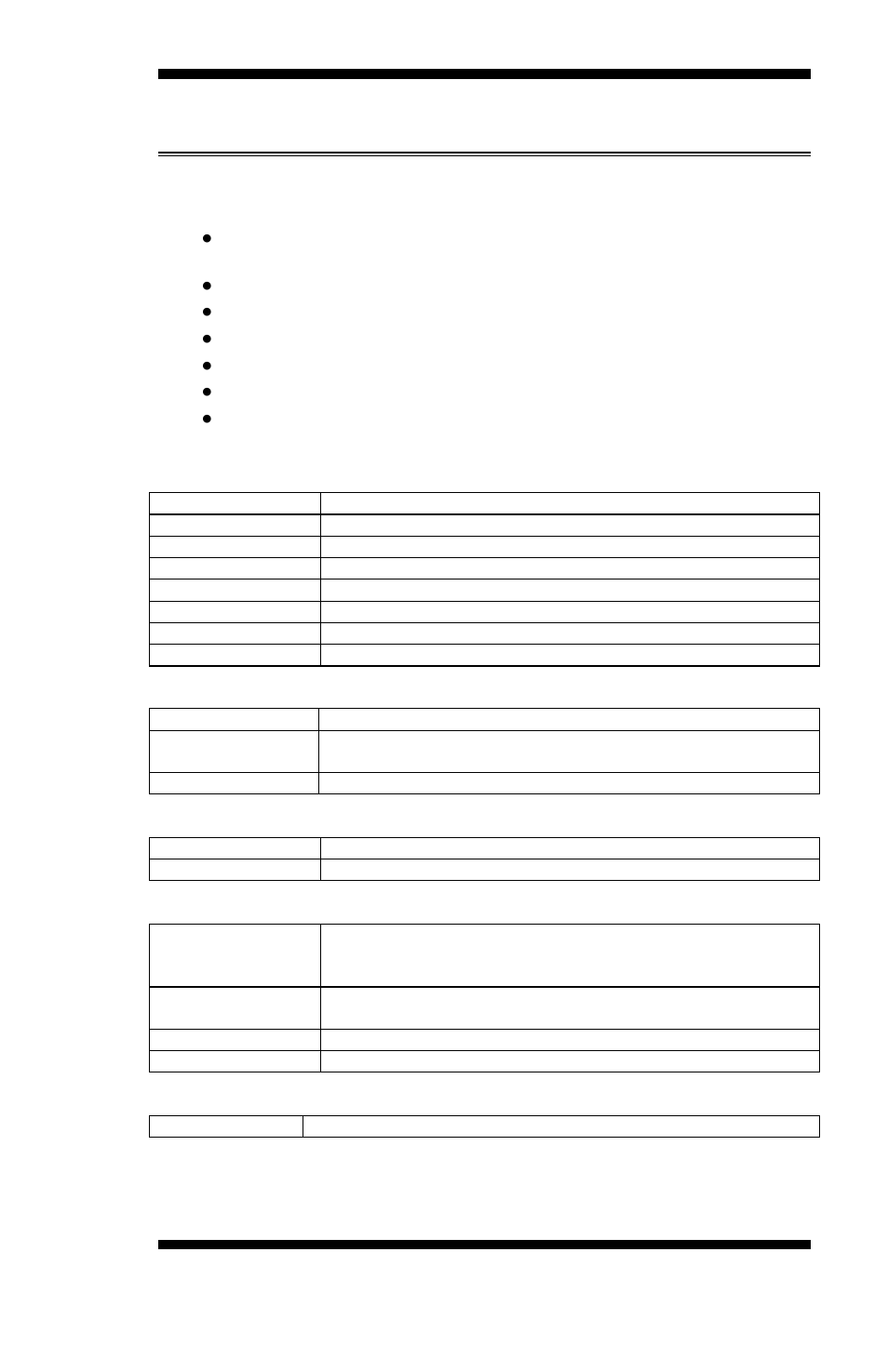 Ib886 specifications | IBASE IB886 User Manual | Page 7 / 60