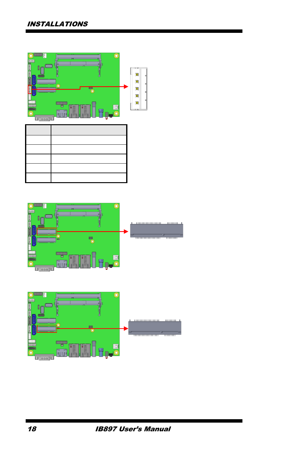 IBASE IB897 User Manual | Page 22 / 64