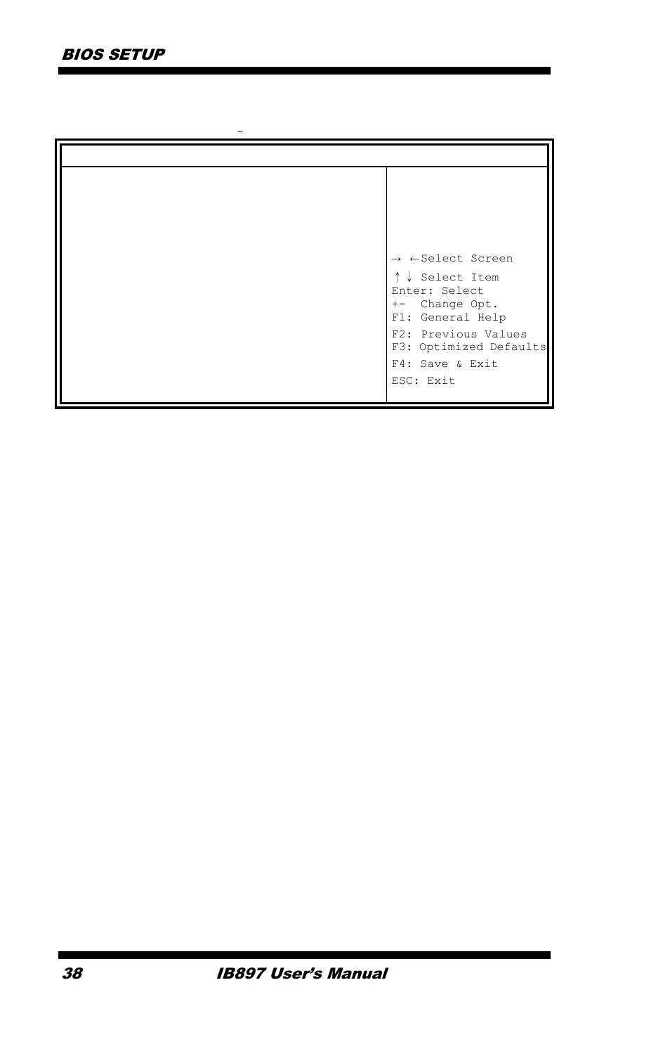 Save & exit settings, Bios setup, Ib897 user’s manual | IBASE IB897 User Manual | Page 42 / 64