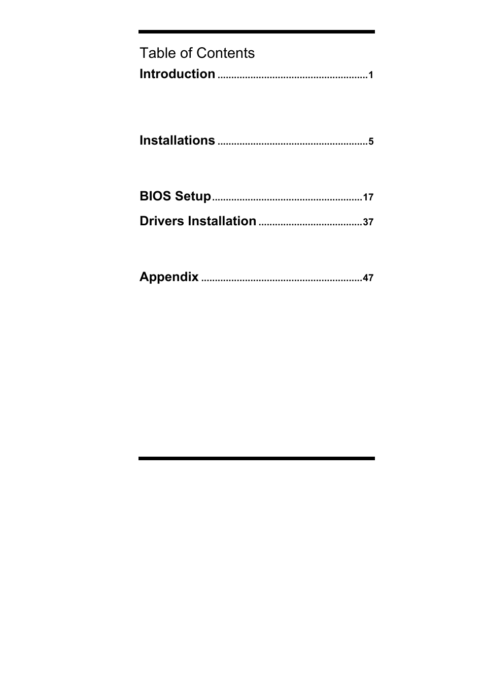 IBASE IB889 User Manual | Page 3 / 56