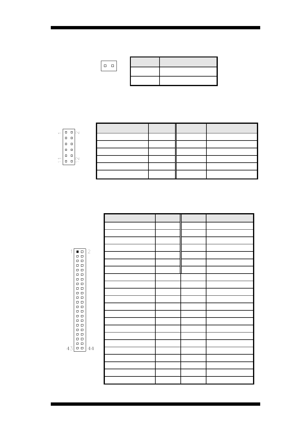 J2: reset switch, J4: external audio connector, J5: tft panel connector | IBASE IB530 User Manual | Page 19 / 56