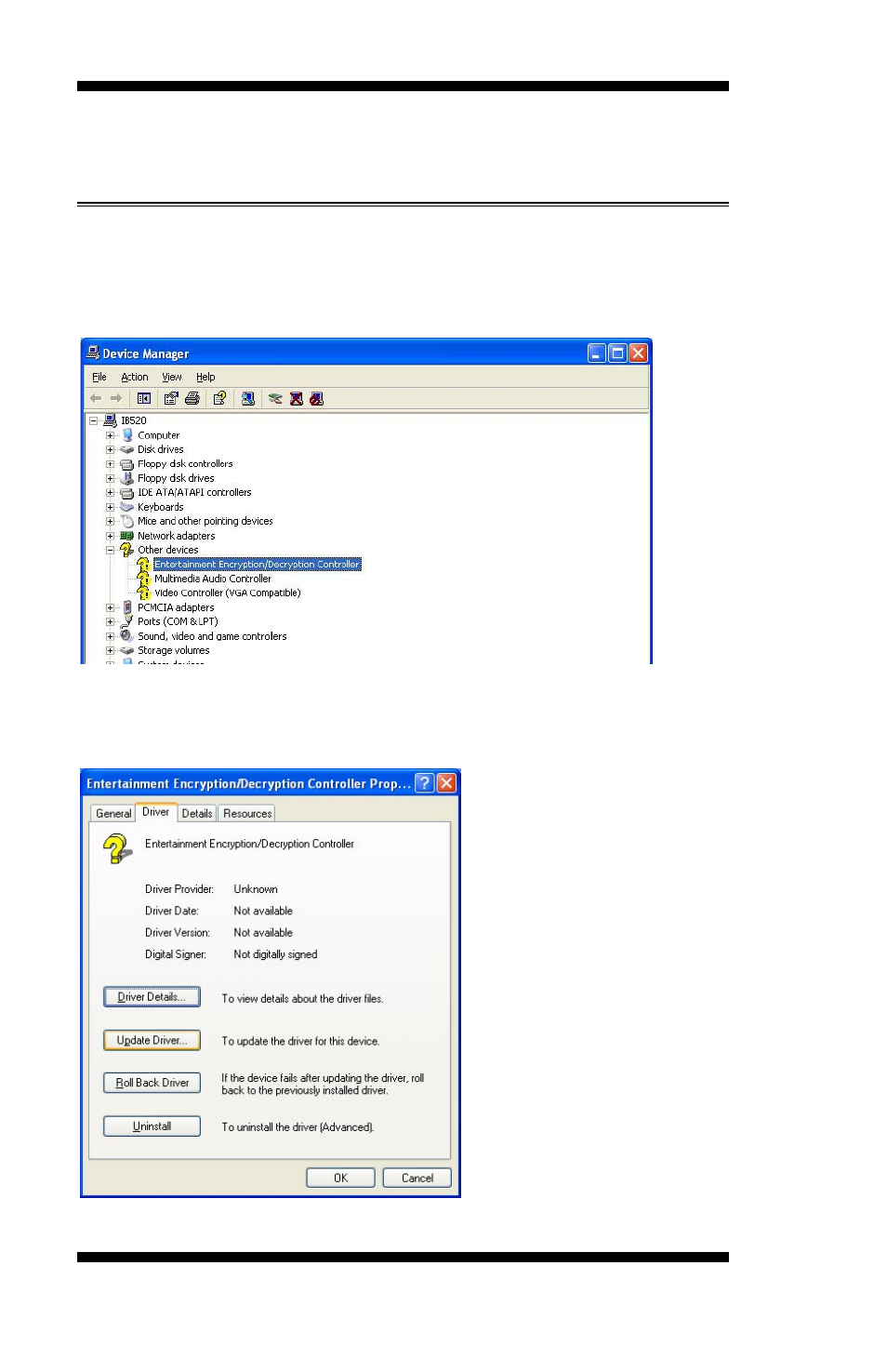 IBASE IB530 User Manual | Page 40 / 56