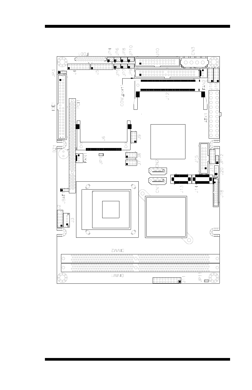 Connector locations on ib950 | IBASE IB950 User Manual | Page 17 / 63