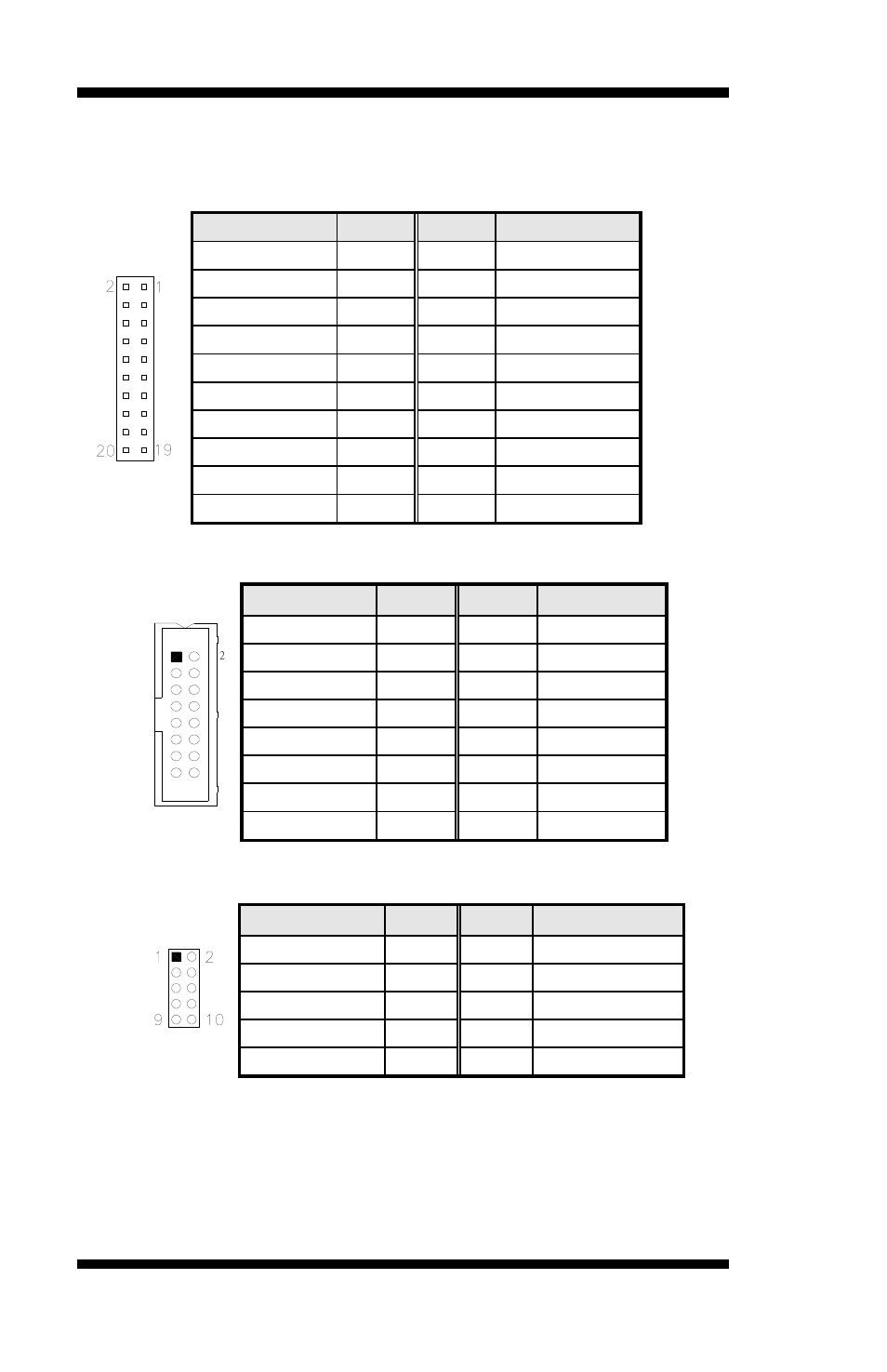 Signal name, J15: vga connector, J16: digital i/o | J17: spi flash connector (factory use only) | IBASE IB950 User Manual | Page 24 / 63