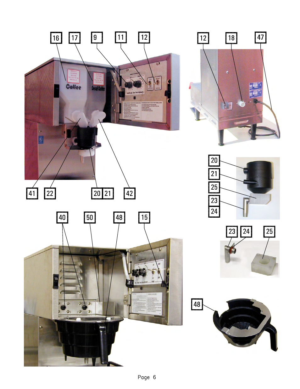 Cecilware JAVA 2-QB User Manual | Page 7 / 17