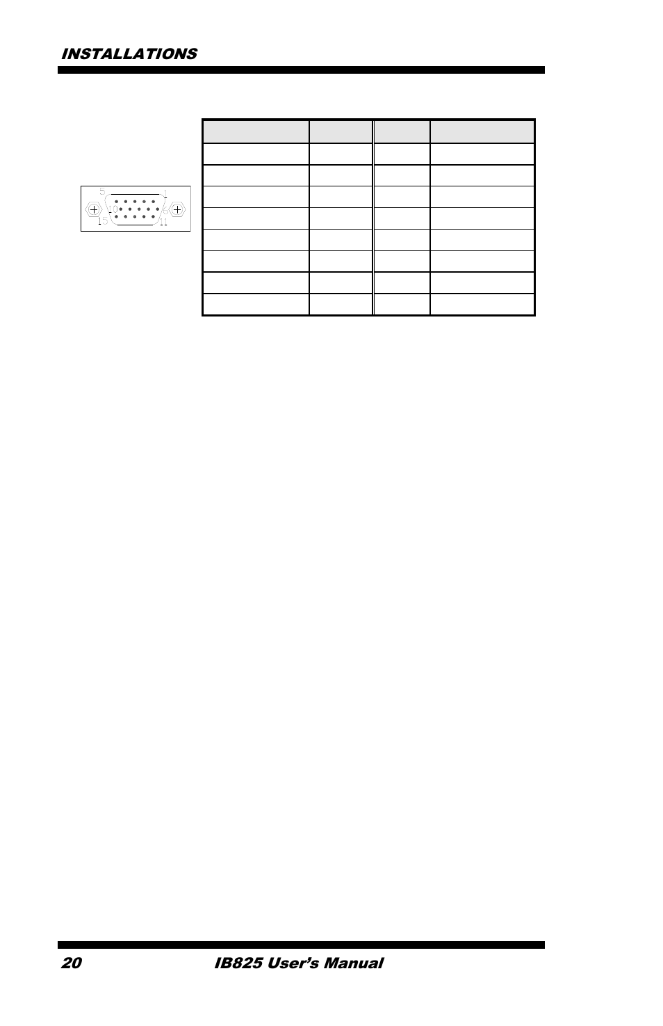 IBASE IB825 User Manual | Page 24 / 68