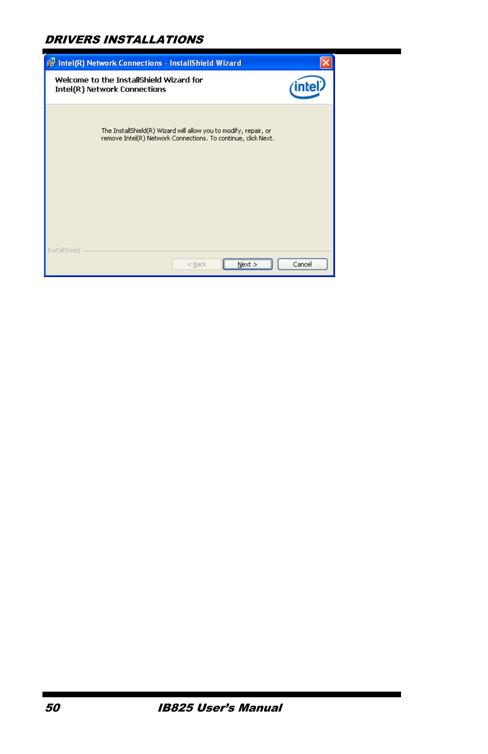 IBASE IB825 User Manual | Page 54 / 68