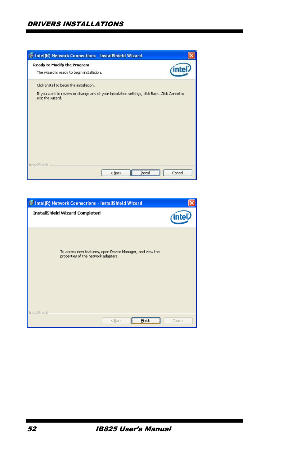 IBASE IB825 User Manual | Page 56 / 68