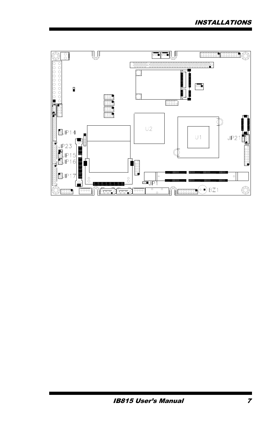 IBASE IB815 User Manual | Page 11 / 63