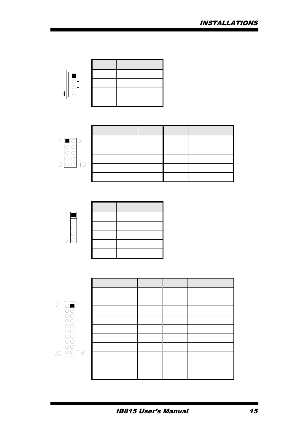 IBASE IB815 User Manual | Page 19 / 63