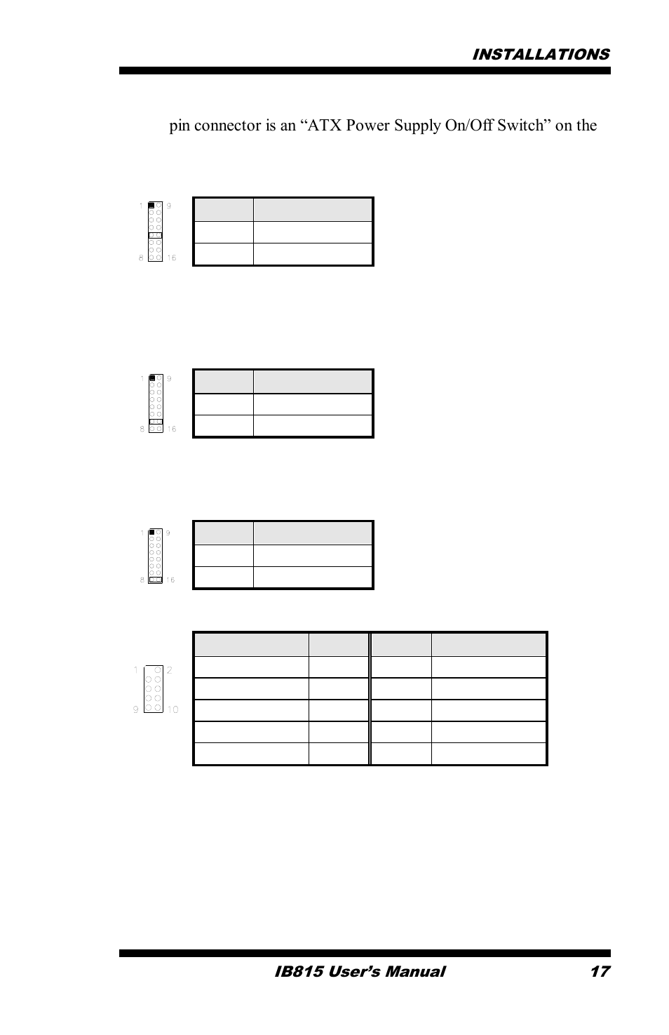 IBASE IB815 User Manual | Page 21 / 63