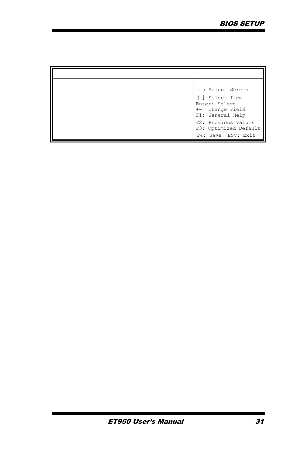 Csm parameters | IBASE ET950 User Manual | Page 35 / 68