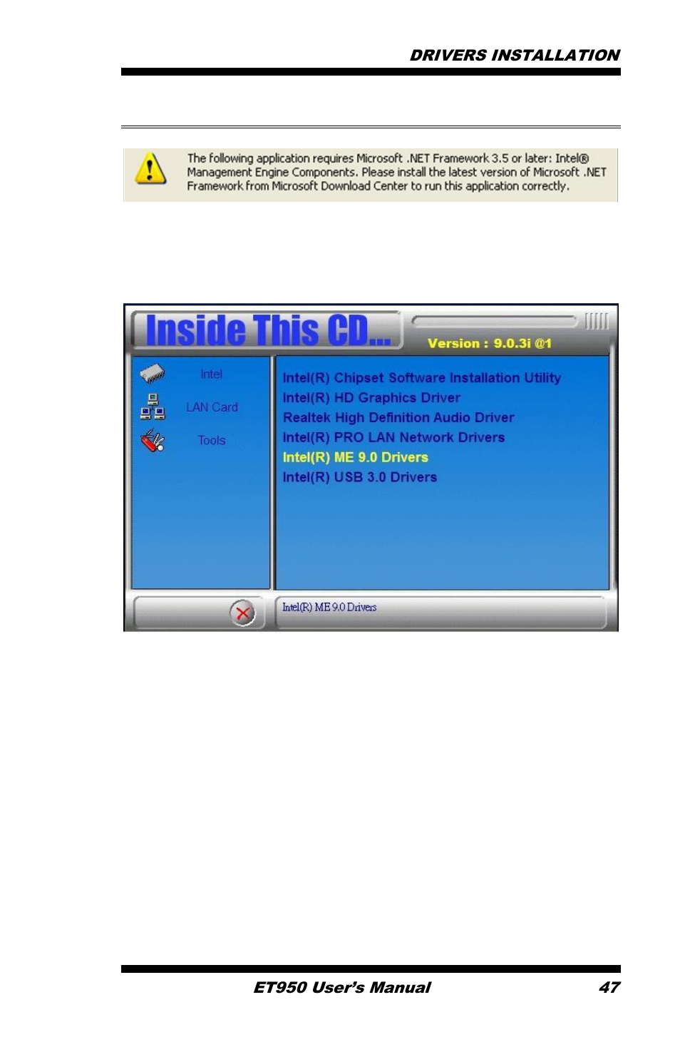 Intel® management engine interface | IBASE ET950 User Manual | Page 51 / 68