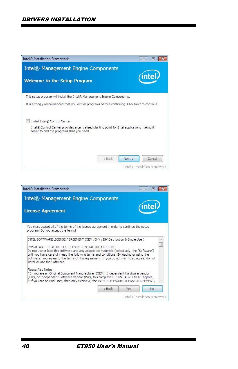 IBASE ET950 User Manual | Page 52 / 68