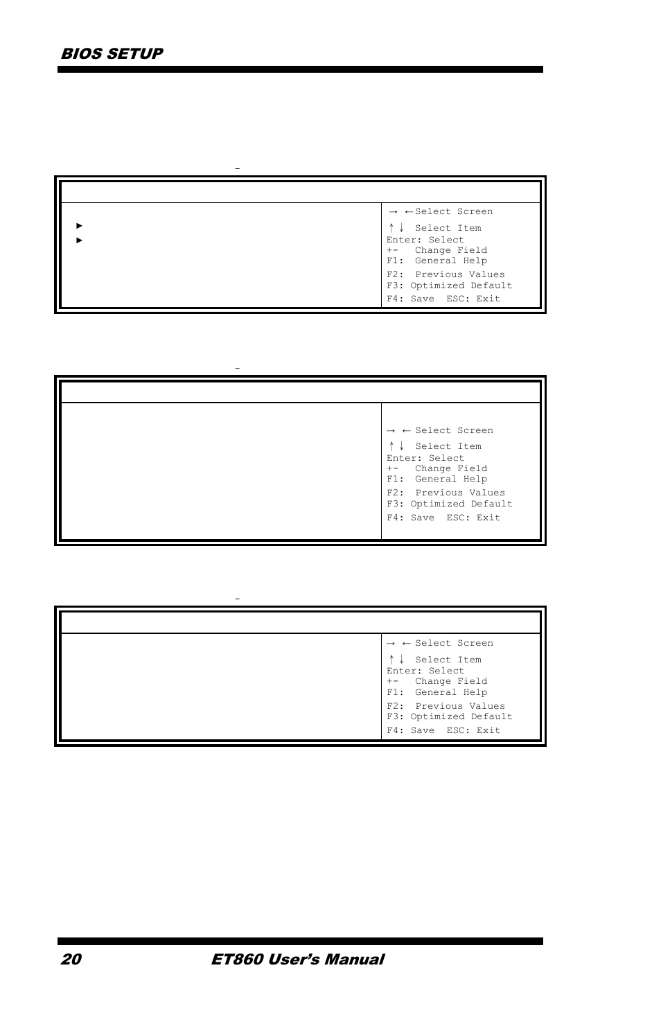Chipset settings, North bridge, South bridge | Xhci mode mode of operation of xhci controller, Bios setup, Et860 user’s manual, Chipset | IBASE ET860 User Manual | Page 26 / 47