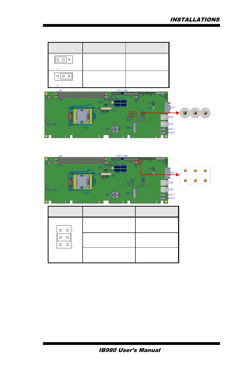 IBASE IB980 User Manual | Page 15 / 80
