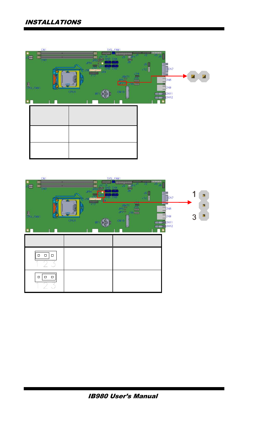 IBASE IB980 User Manual | Page 16 / 80