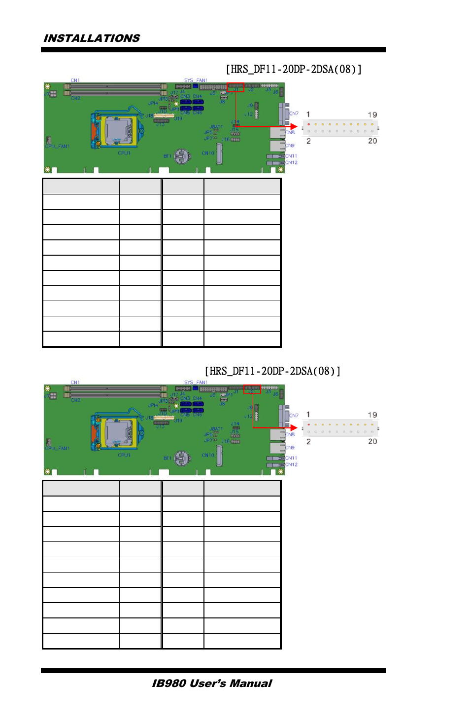 IBASE IB980 User Manual | Page 20 / 80