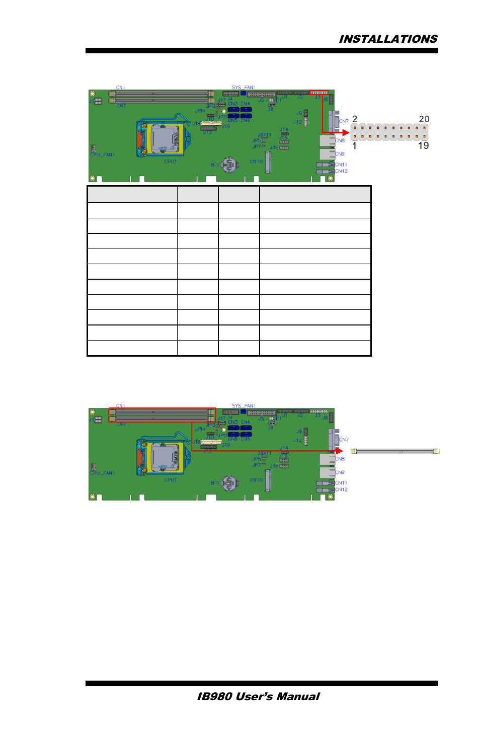 IBASE IB980 User Manual | Page 23 / 80