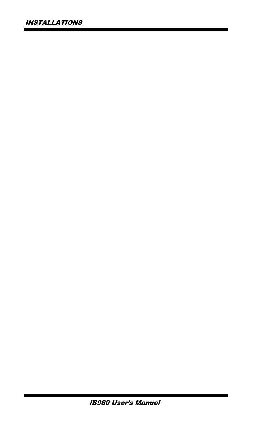 IBASE IB980 User Manual | Page 30 / 80