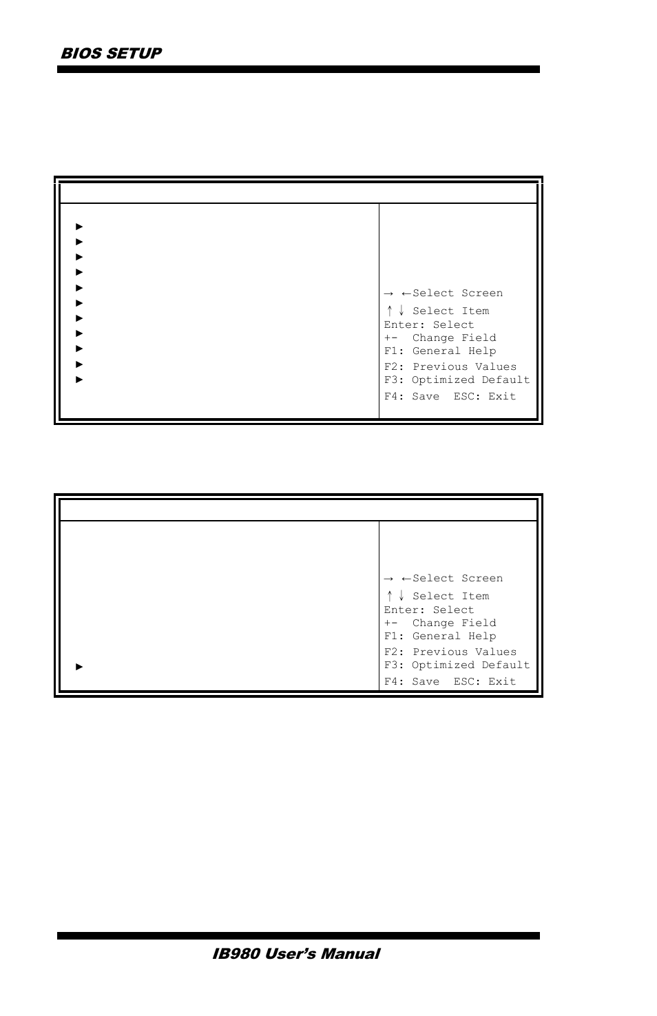 Advanced settings, Pci subsystem settings, Bios setup | Ib980 user’s manual | IBASE IB980 User Manual | Page 34 / 80