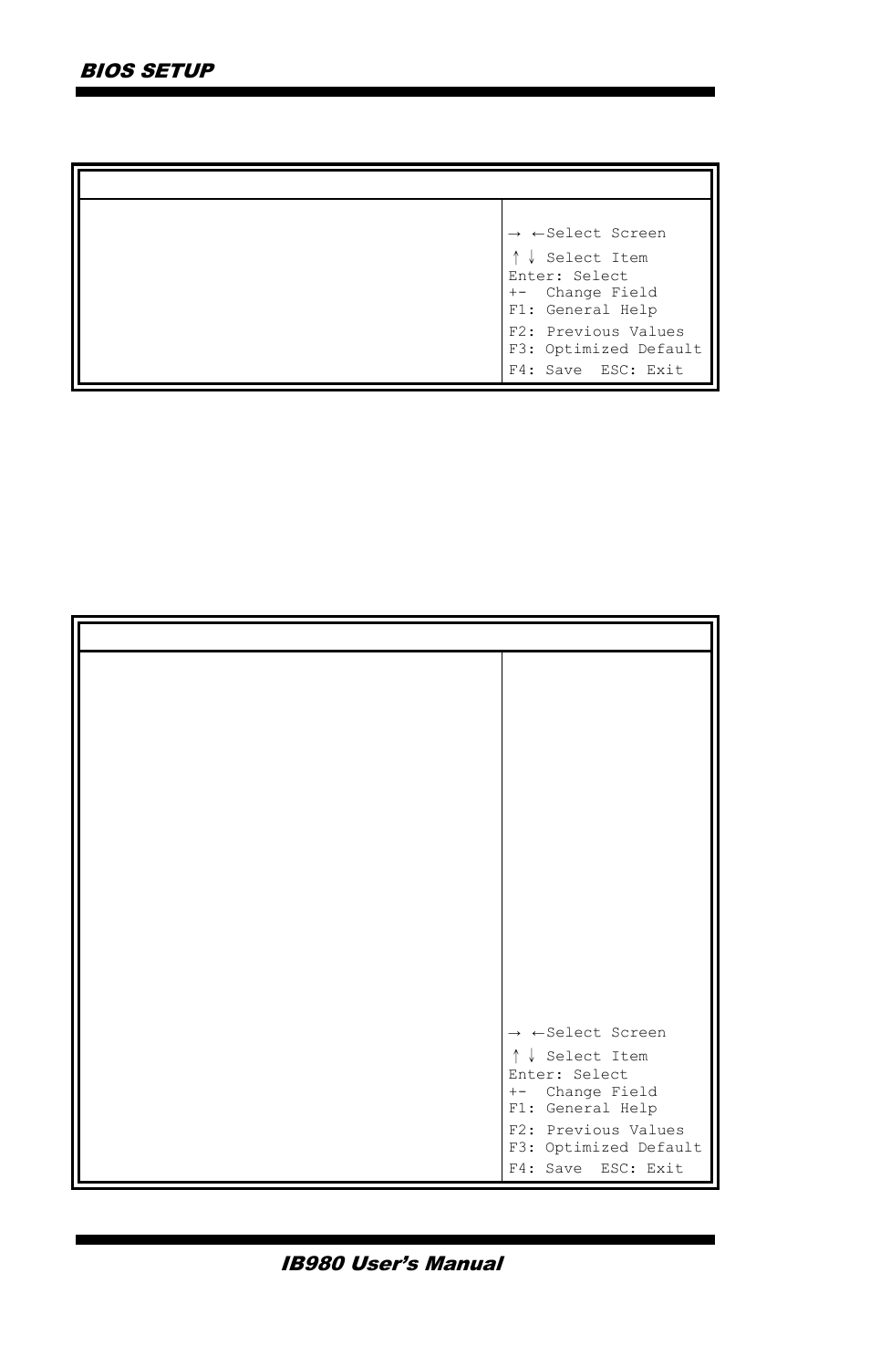 Wake up event settings, Bios setup, Ib980 user’s manual | Advanced | IBASE IB980 User Manual | Page 38 / 80