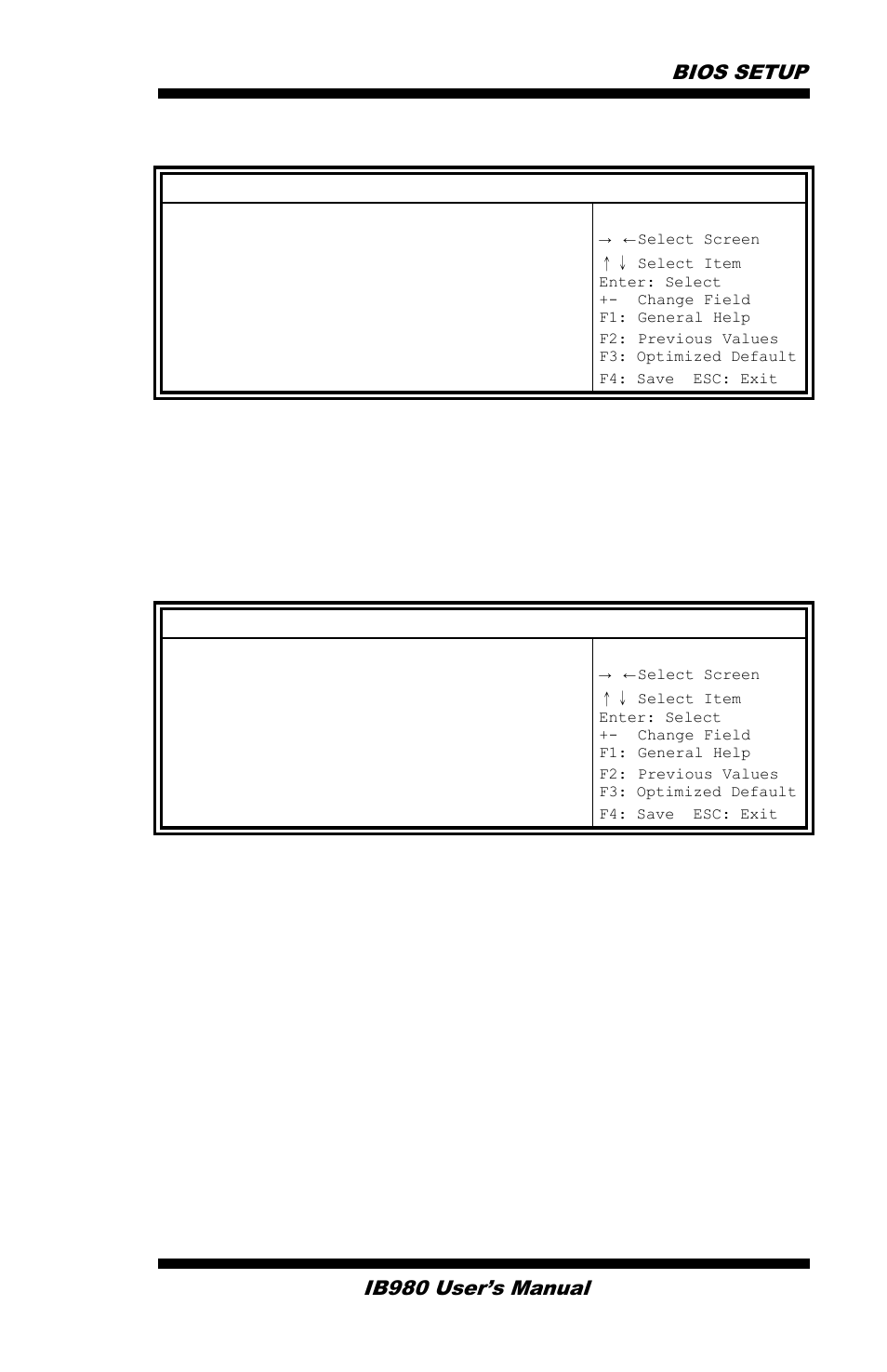 Shutdown temperature configuration, Dp/edp lvds control enable / disable dp(edp) lvds, Bios setup ib980 user’s manual | IBASE IB980 User Manual | Page 41 / 80