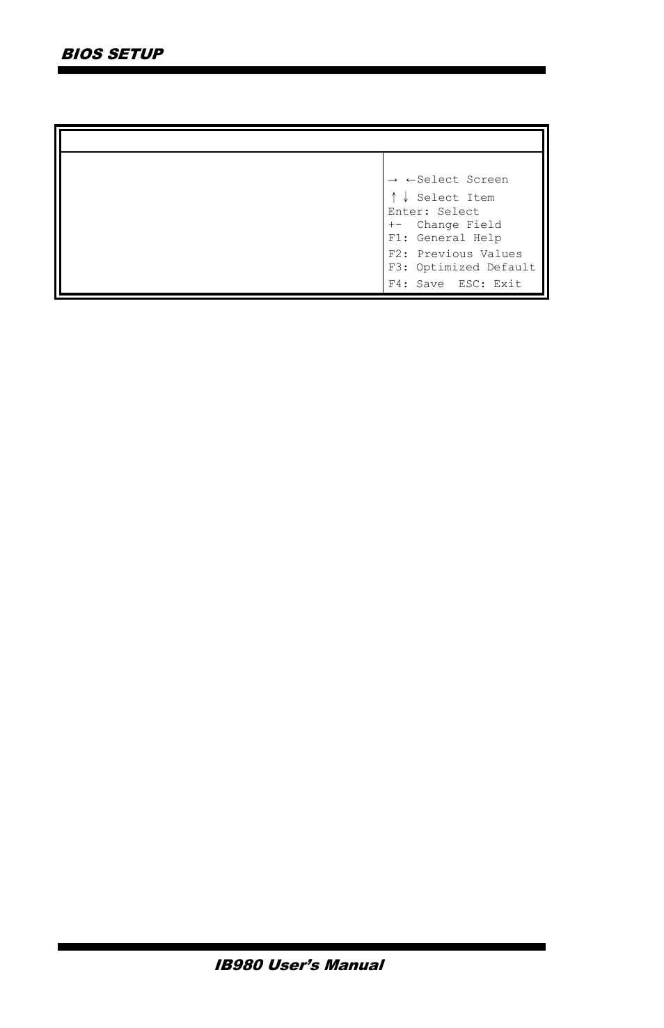 Ismart controller 3.0, Bios setup, Ib980 user’s manual | IBASE IB980 User Manual | Page 42 / 80