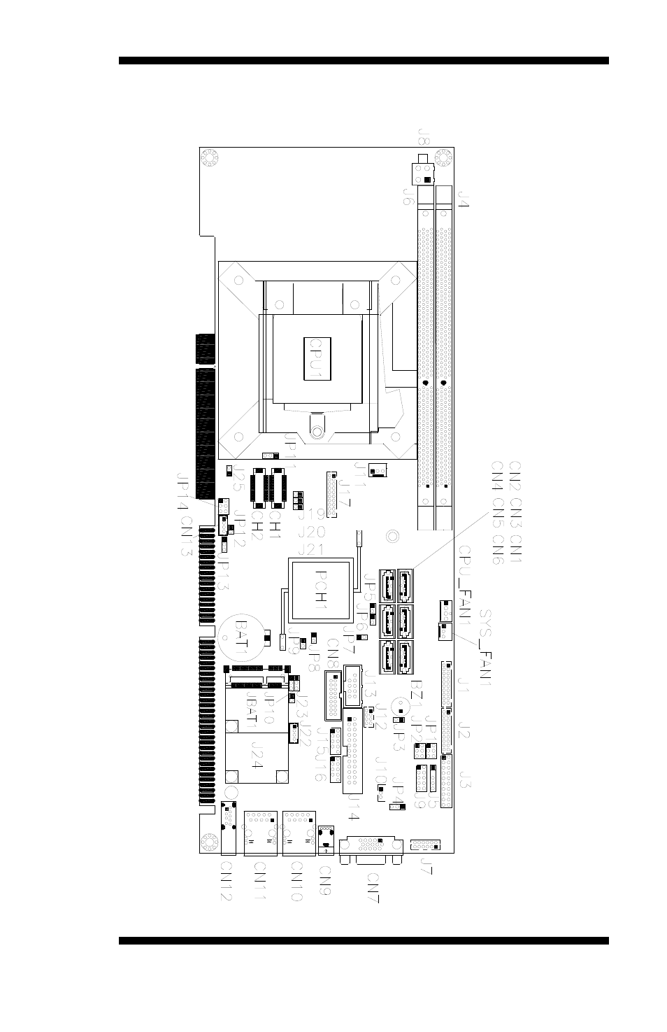 Connector locations on ib970, Installations | IBASE IB970 User Manual | Page 19 / 78