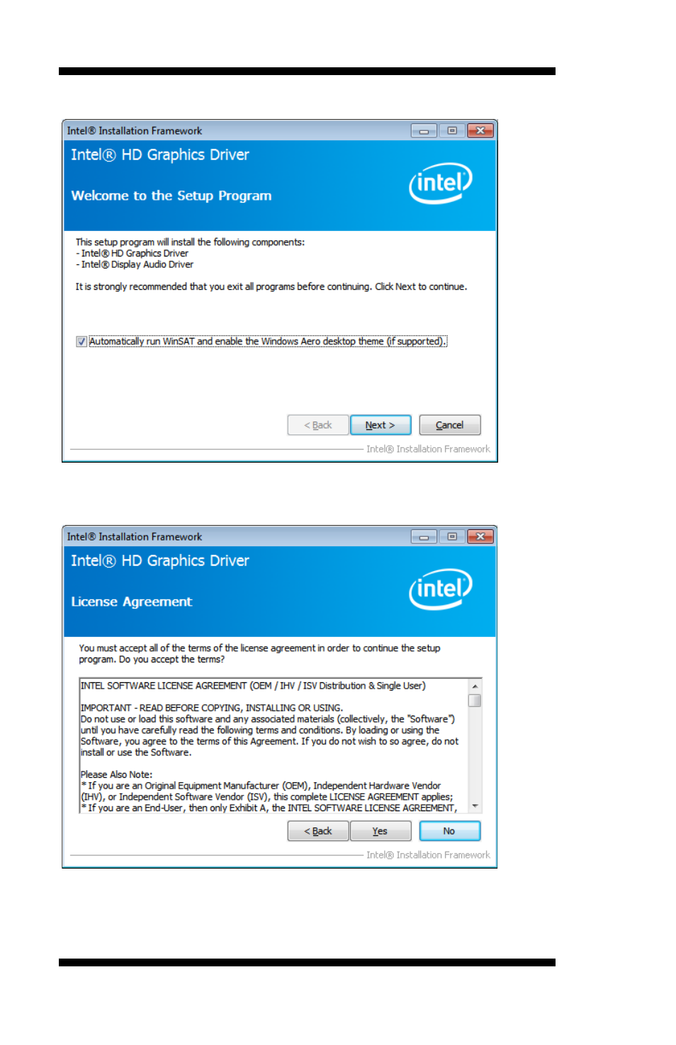 Driver installation 54, Ib970 user’s manual | IBASE IB970 User Manual | Page 58 / 78