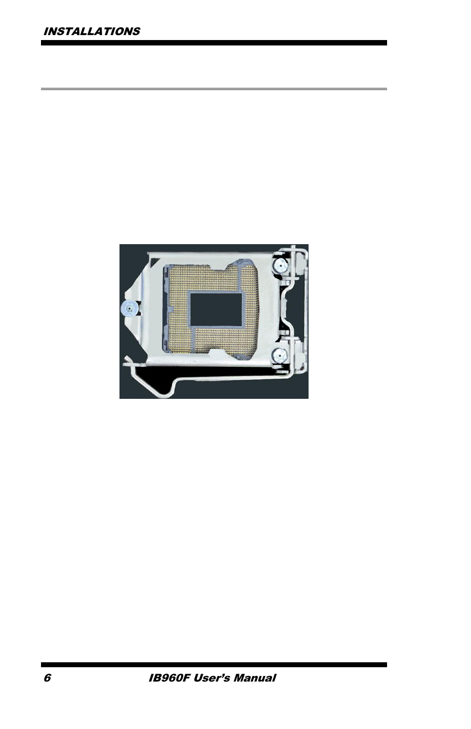 Installing the cpu | IBASE IB960 User Manual | Page 10 / 64