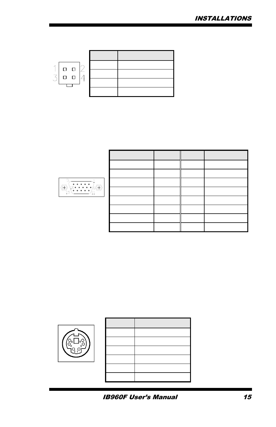 IBASE IB960 User Manual | Page 19 / 64