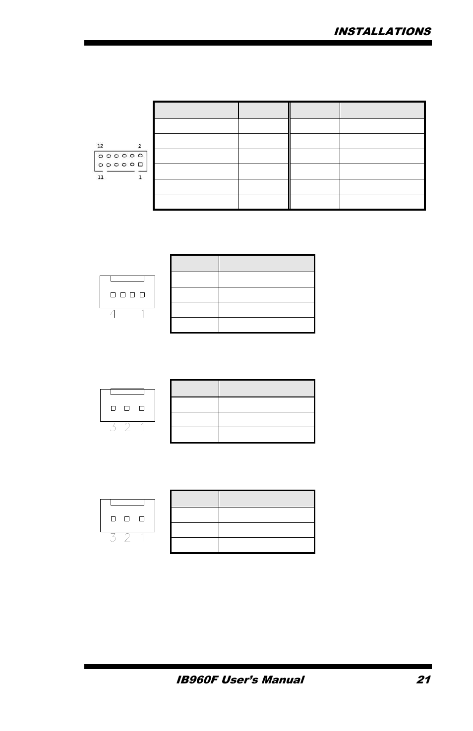 IBASE IB960 User Manual | Page 25 / 64