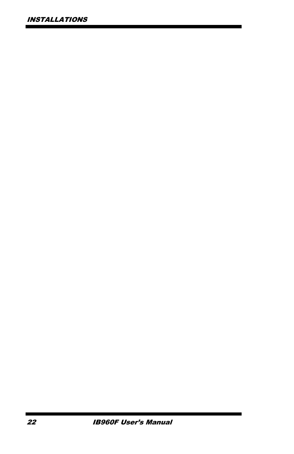 IBASE IB960 User Manual | Page 26 / 64