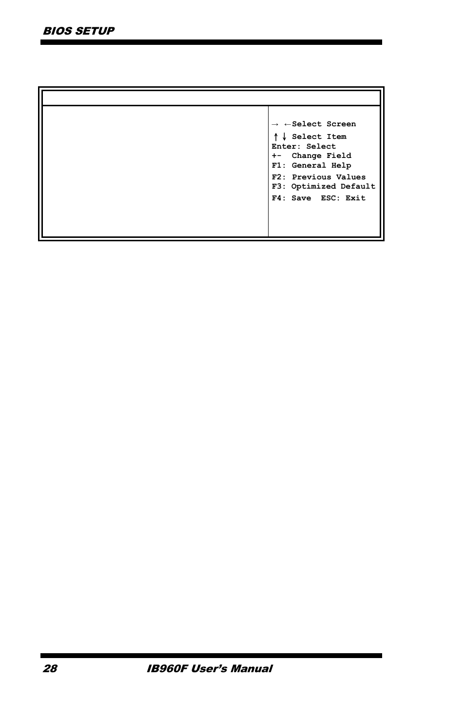 Wake up event settings, Wake on ring the options are disabled and enabled, Bios setup | Ib960f user’s manual | IBASE IB960 User Manual | Page 32 / 64