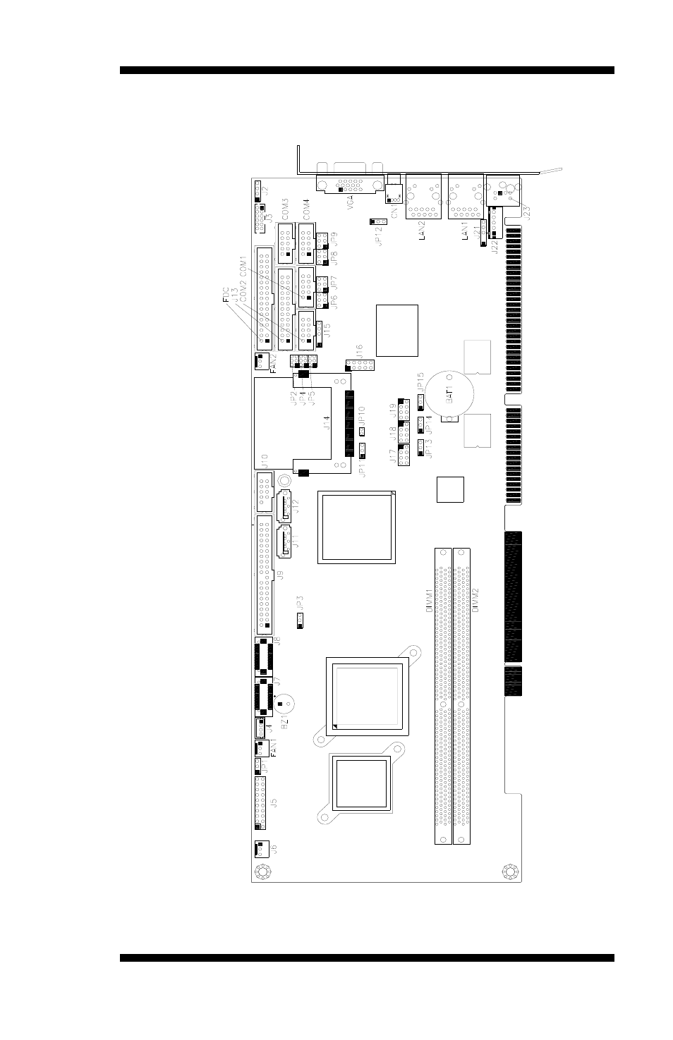 Jumper locations on ib827 | IBASE IB827 User Manual | Page 13 / 66