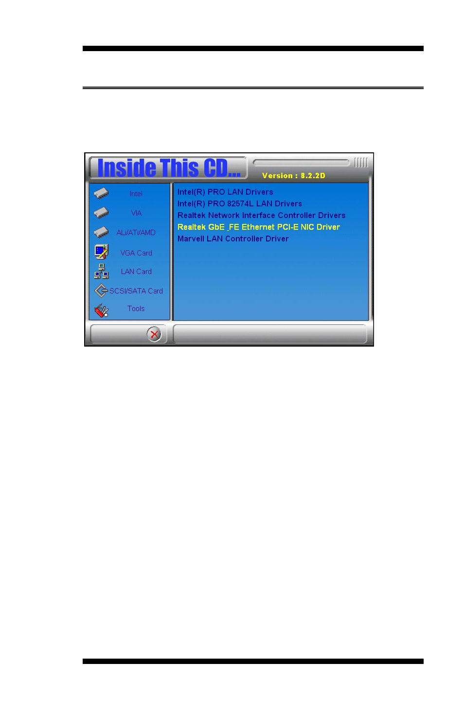 Lan drivers installation, Drivers installation | IBASE IB827 User Manual | Page 55 / 66