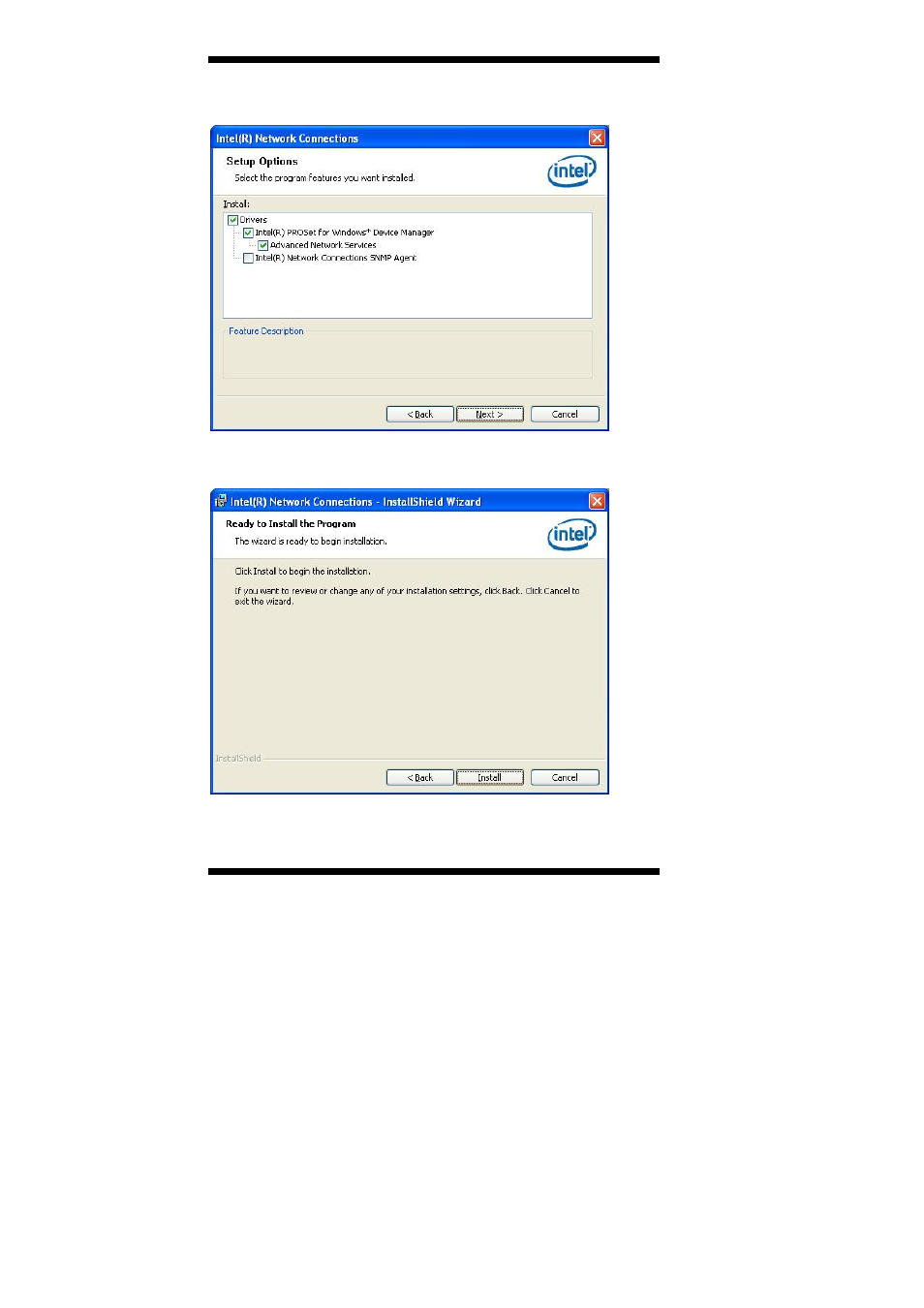 Installshield wizard is complete. click finish | IBASE IB945 User Manual | Page 54 / 64
