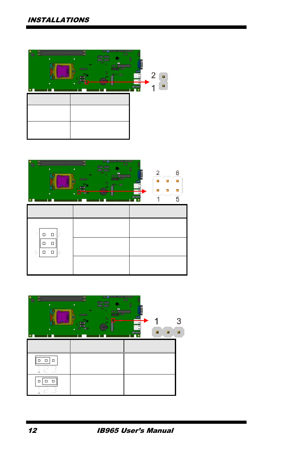 IBASE IB965 User Manual | Page 16 / 80