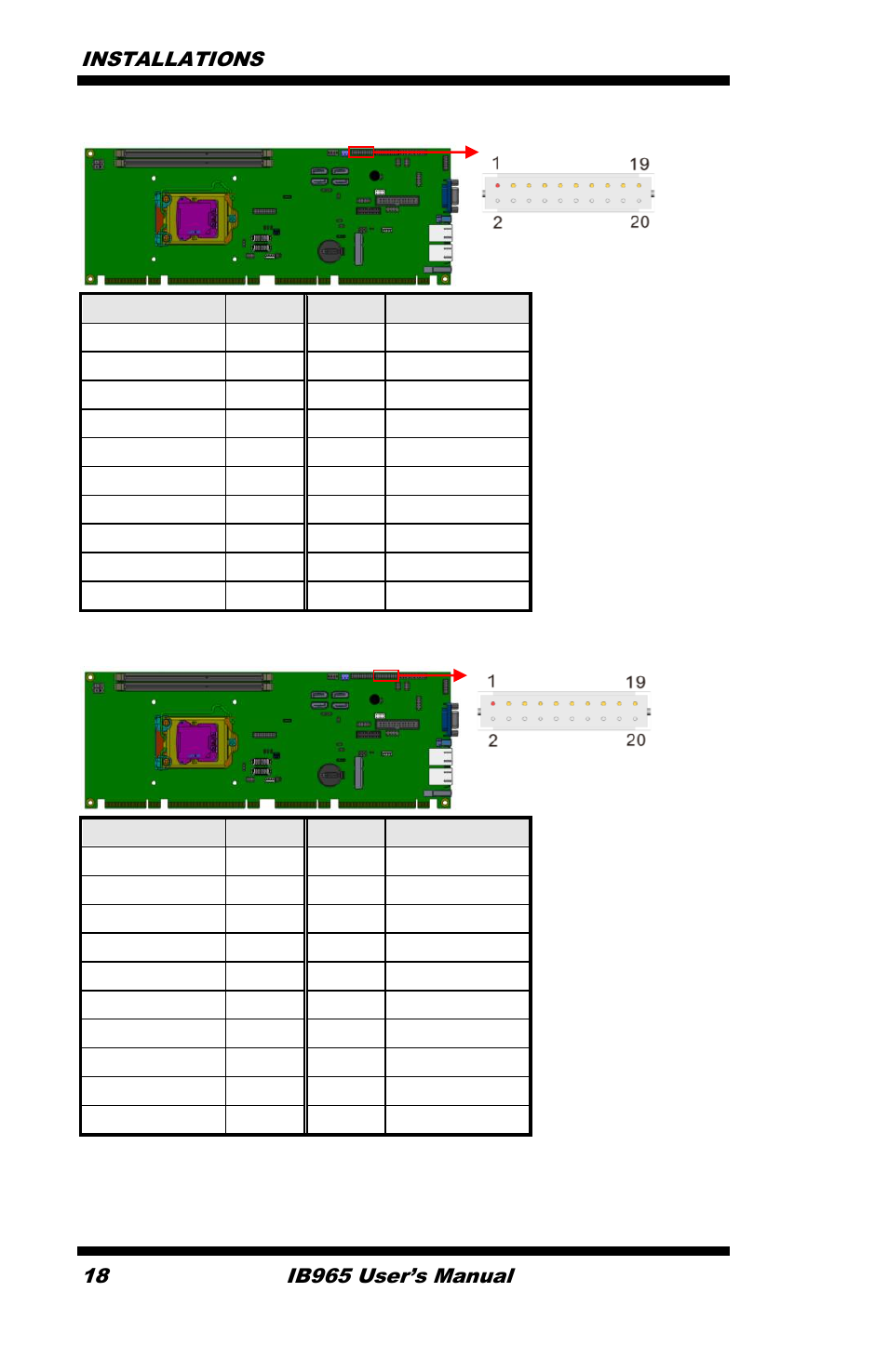 IBASE IB965 User Manual | Page 22 / 80