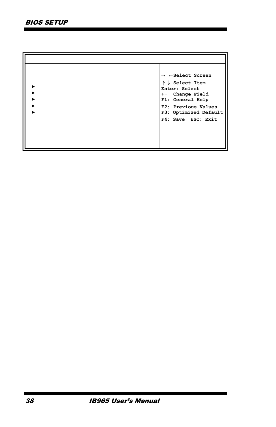 Parallel port configuration, Kb/ms power on, Bios setup | Ib965 user’s manual | IBASE IB965 User Manual | Page 42 / 80