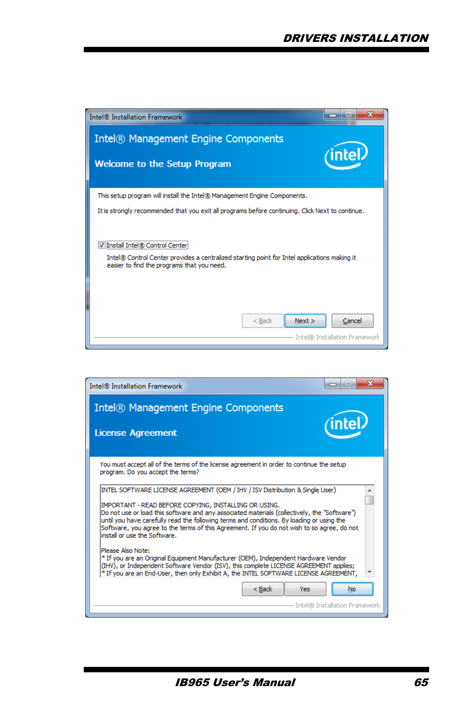 IBASE IB965 User Manual | Page 69 / 80