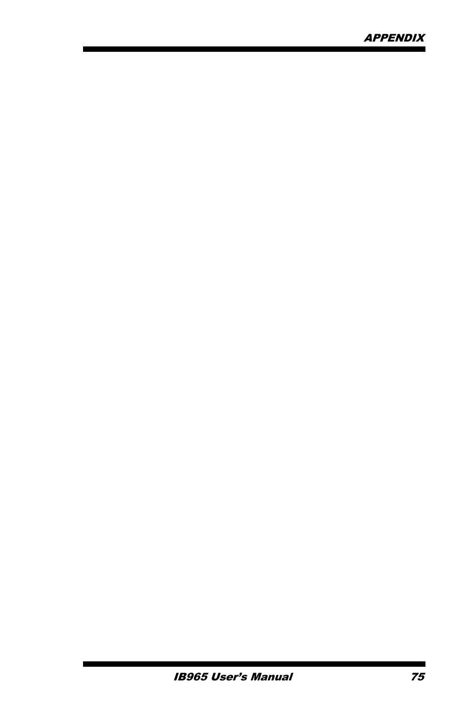 IBASE IB965 User Manual | Page 79 / 80