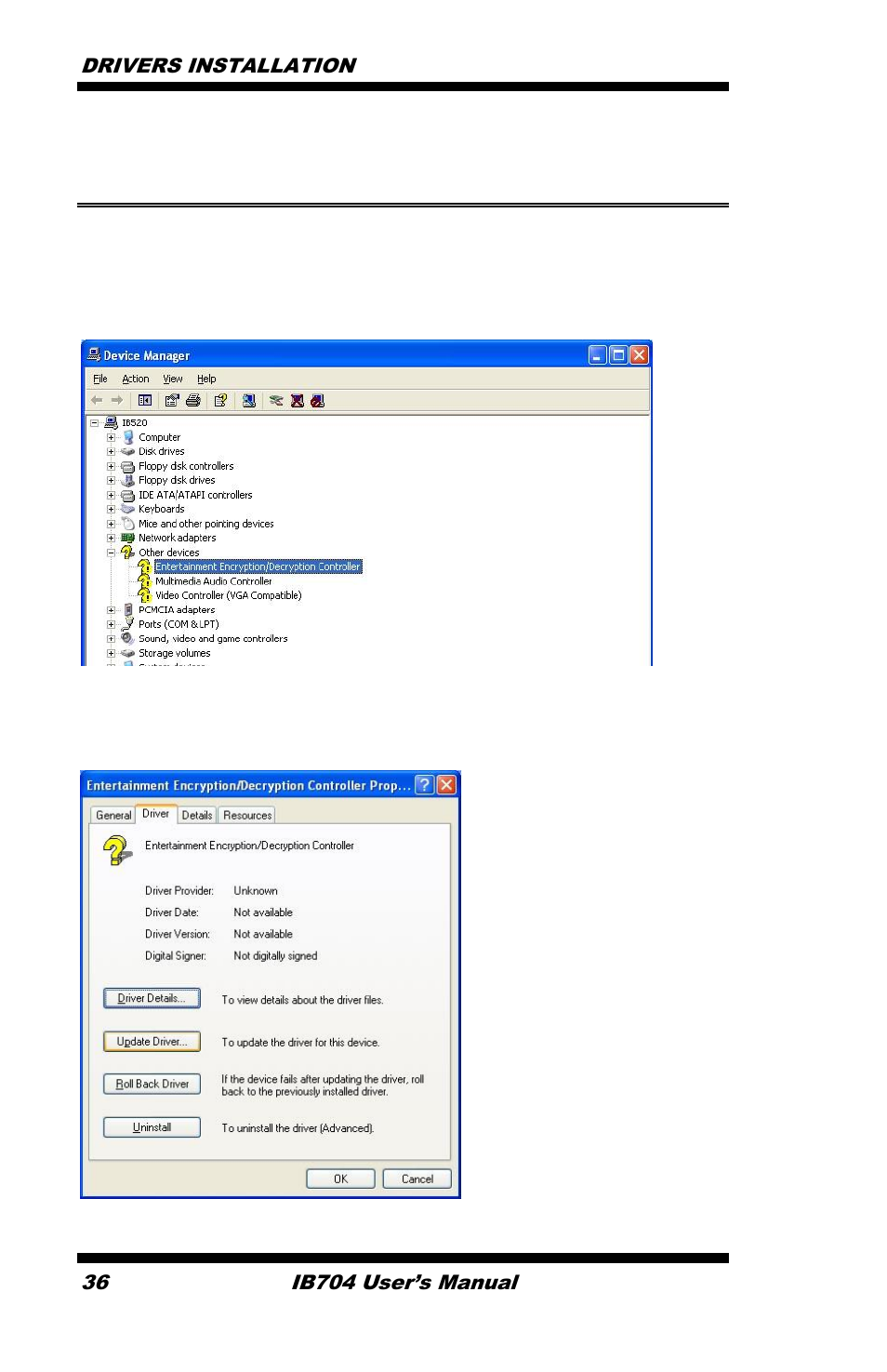 IBASE IB704 User Manual | Page 40 / 51