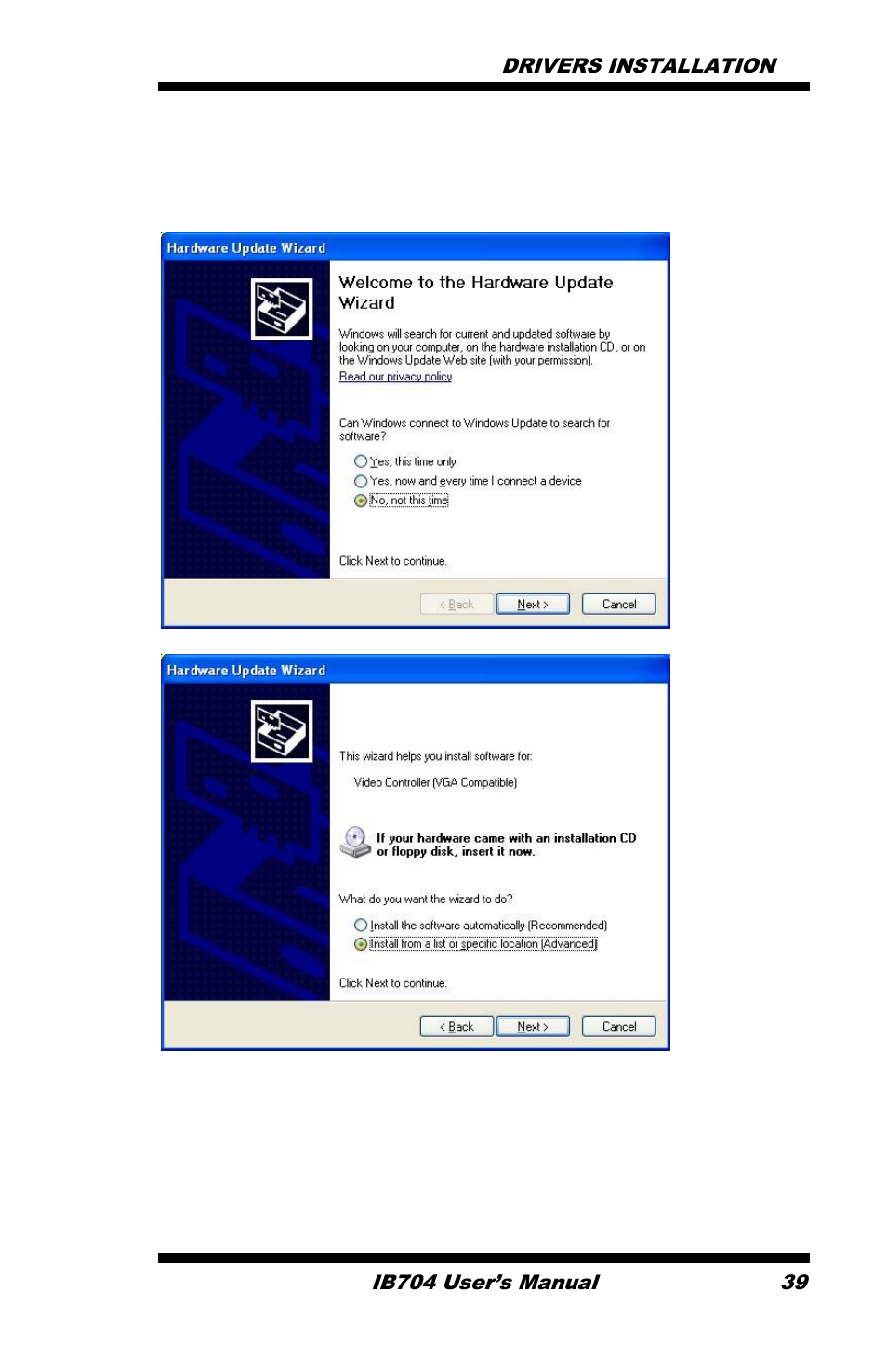 IBASE IB704 User Manual | Page 43 / 51