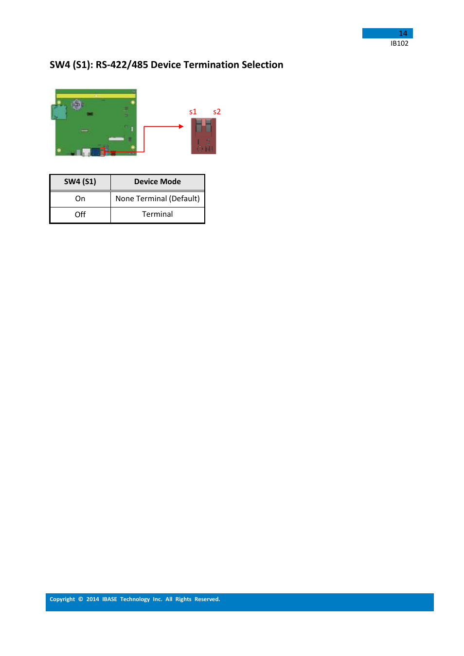 IBASE IB102 User Manual | Page 14 / 67